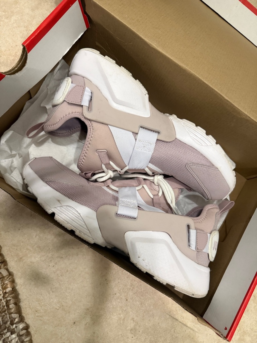 Women’s Blush Pink Nike huarache